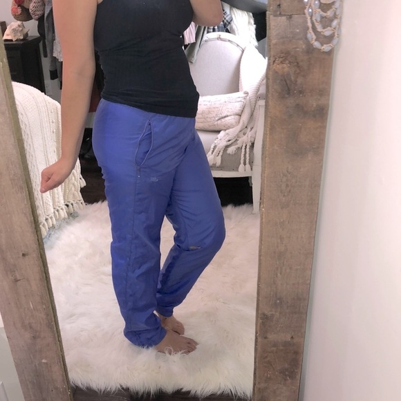 Nike Pants - Nike size large vintage purple athletic track pant